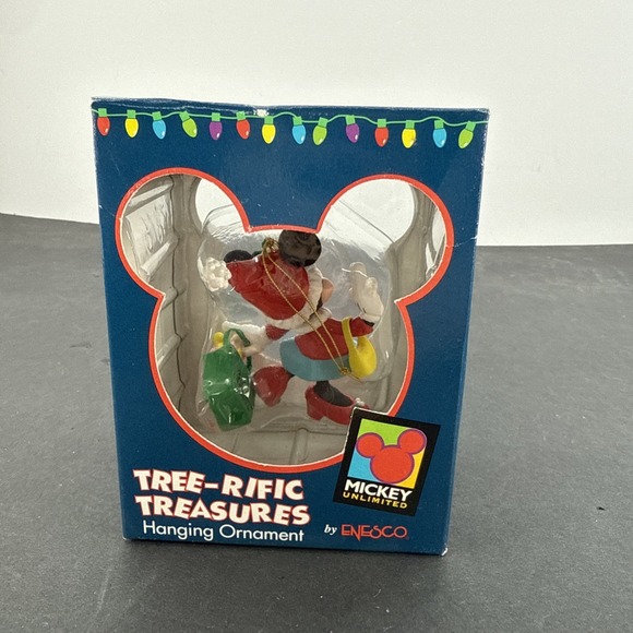 Mickey Unlimited Tree-Rific Treasures Hanging Ornament MINNIE - Picture 4 of 8